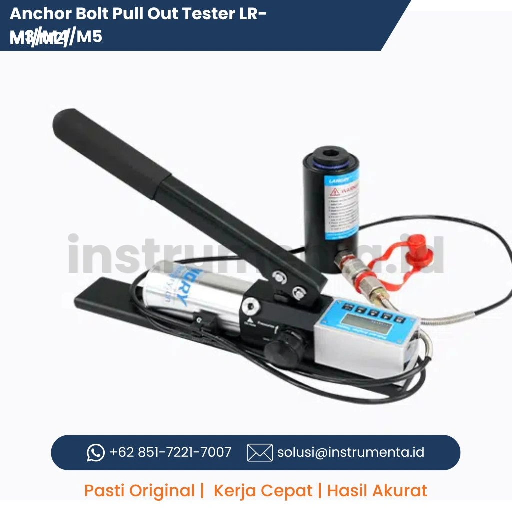 Supplier Anchor Bolt Pull Out Tester LANGRY LR-M1 M2 M3 M4 M5 Hydraulic Pull Out Testing Equipment